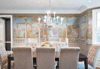 Фреска Affresco Цветариум Alpine Lake color1